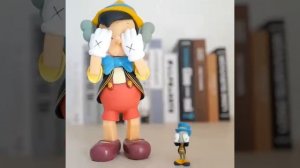 Игрушка KAWS Pinocchio & Jiminy Cricket BFF OriginalFake - (REPLICA) DROPTOY