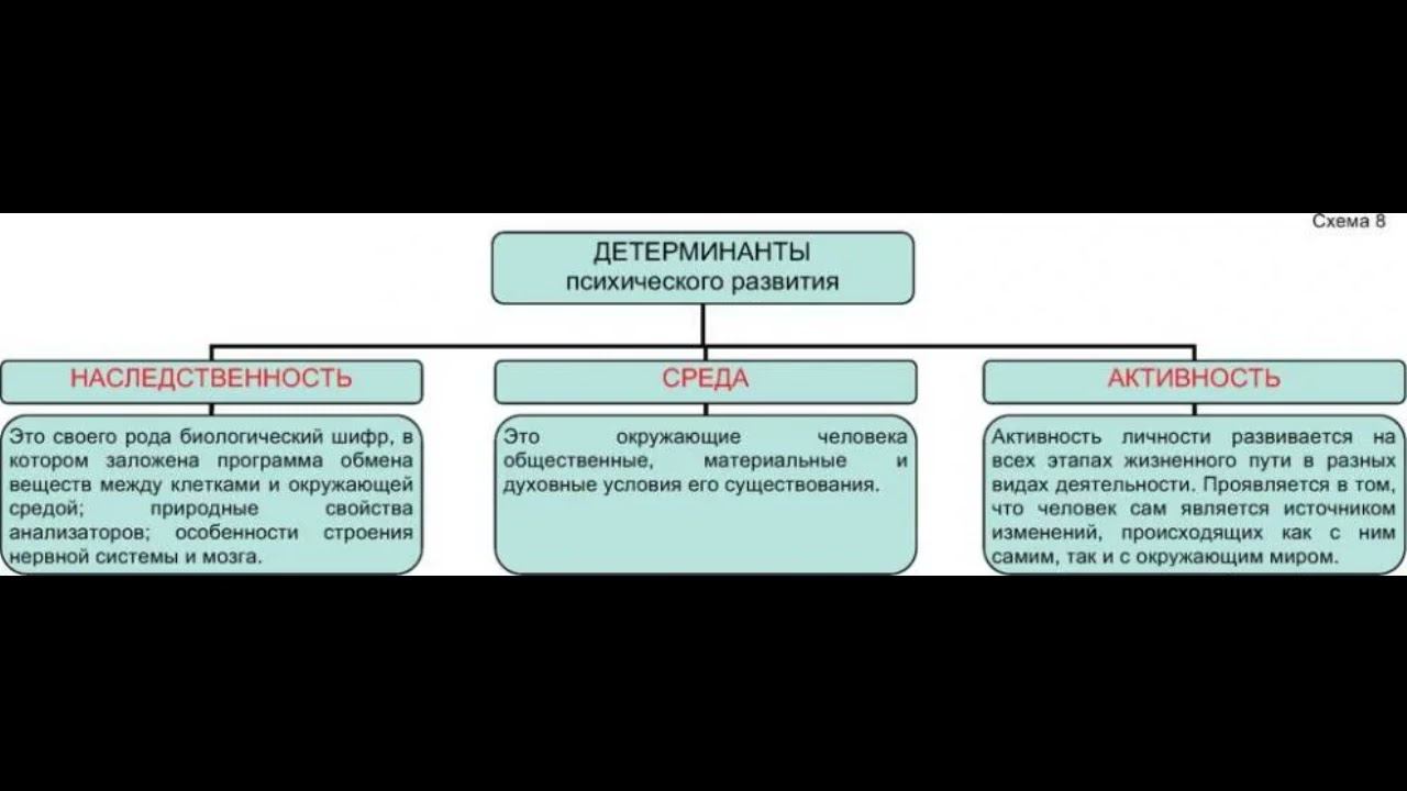 14. Детерминанты психического развития ребенка. Взаимосвязь обучения и развития. ГОСЫ по психологии