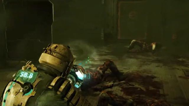 Dead Space Мотоциклист инженер Айзек идет в бой часть 8 смотреть онлайн