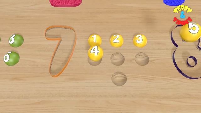 123 Numbers | 1234 Number Names | 1 To 10 Numbers Song | 12345 Number Learning Kids Video смотреть онлайн