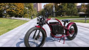 Электрочоппер Megavel Bobber Custom. Видео 2