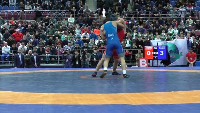 Гонибов Ауес (КБР) - Цечоев Амирхан (Ингушетия) смотреть онлайн