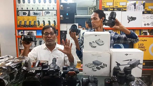 Used Dslr Drone Video Camera,Gimbal||Canon,Sony,Nikon,Lenses||Patna Camera Market 2024|Jitendra Sho
