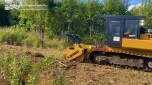 САМОХОДНЫЙ МУЛЬЧЕР на ГУСЕНИЧНОМ ХОДУ Galotrax GX300. ОТГРУЗКА, ЗАПУСК, ИСПЫТАНИЯ