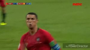 ИСПАНИЯ - ПОРТУГАЛИЯ. ГОЛ РОНАЛДУ 3 : 3
