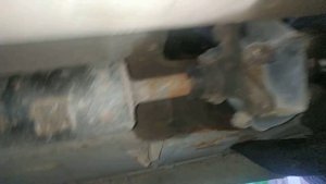 Кардан на москвич 2140SL для кпп ВАЗ