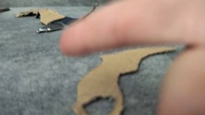 как зделать керамбит из картона