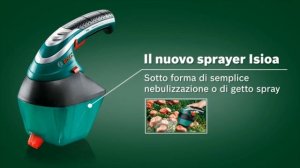 Bosch Isio III     Sfoltirami, tosaerba e sprayer