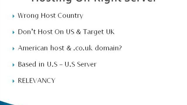 SEO Tips - Hosting - www.CiaranDoyle.com смотреть онлайн