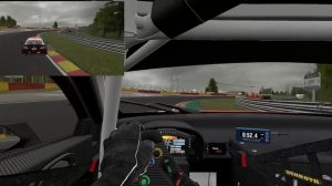 My fastest wet lap in Spa 2:29.544