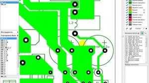DipTrace, полигоны и слой маски для припоя.