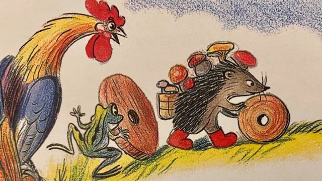 ? РАЗНЫЕ КОЛЕСА В. СУТЕЕВ | Читаем с мамой | Читаем сами