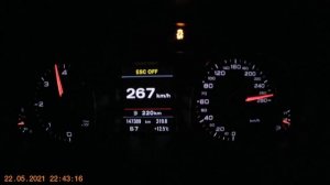 Audi A5 3.0 TDI Stage 2: 386 PS 786 Nm 0-291 km/h V2 - reduced torque, clutches worn out
