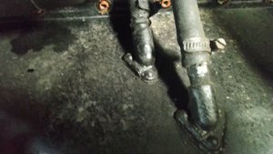 Съём головки и поддона на двигателе 4216