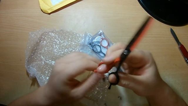 ОТКРЫВАЕМ ПОСЫЛКУ ПРОФ НОЖНИЦЫ Kasho С aliexpress смотреть онлайн