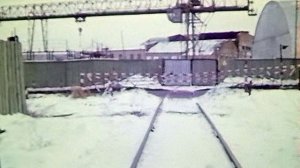 1988 год. Тюмень. Железнодорожные переезды.