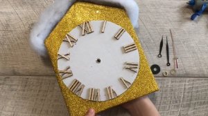 Как Сделать ЧАСЫ из Картона Новогодняя Поделка | Зимние Поделки своими руками