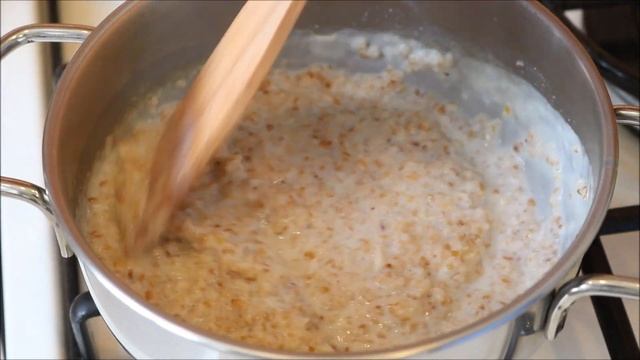 Каша из резаного овса — видео рецепт
