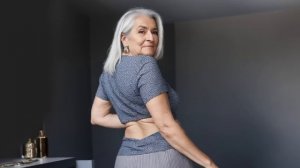 Natural older Woman Over 60 ? Allure of the Female Back