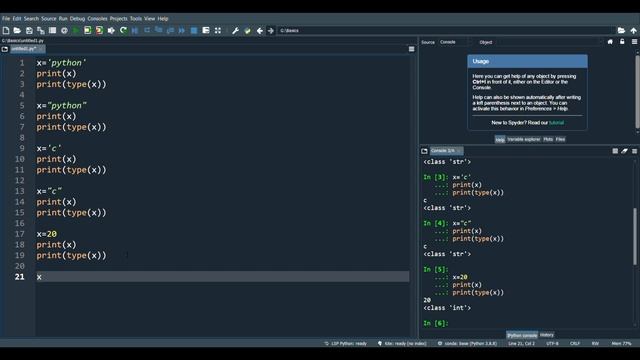 String Class and Input Function in Python| How To Use Strings In Python | Python Tutorial PART 4