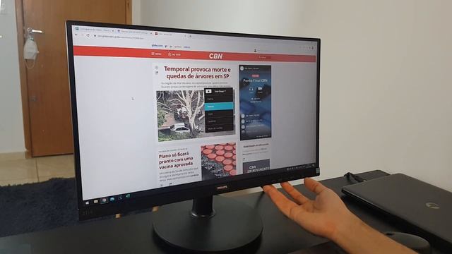 MONITOR PHILIPS 221V8 21.5": VALE A PENA COMPRAR? | Vinicius Codes смотреть онлайн