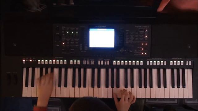 (CB 7) The House of the Rising Sun by The Animals on Yamaha Piano PSR S750 смотреть онлайн