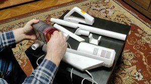 Распаковка — Вертикальный пылесос Deerma DX888