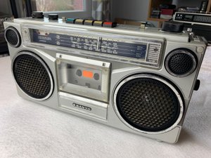 Vintage Sanyo Fm-Sw1 4 Band Stereo Radio Cassette M9903K -ЯПОНИЯ -1980 год