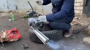 Запуск двигателя Карпаты V-501M после капиталки