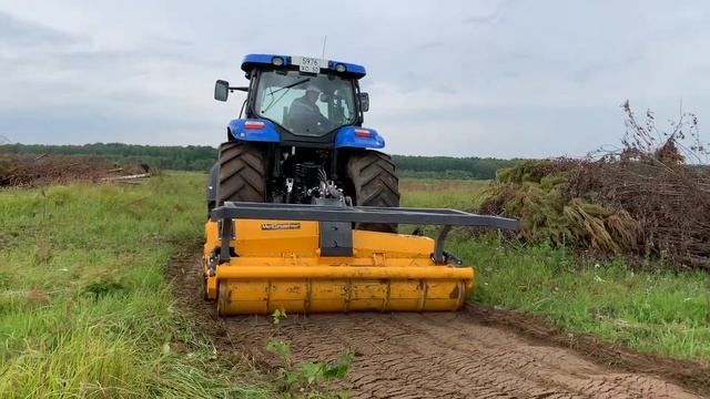 Готовое решение для введения земель в эксплуатацию - New Holland T6090 / Merisrusher MJS-241STG