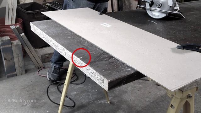 Making a laminate tabletop from an old door смотреть онлайн