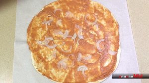 Пицца с креветками кальмарами и мидиями