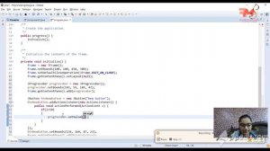 #13 JProgressBar in Swing | Component of Swing | Java GUI | Hindi