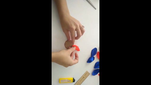 Студия ДПИ «Мастерица». Мастер-класс -"Бант-триколор" смотреть онлайн