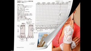 Перчатки без пальцев - митенки! Вяжем крючком! #crochet