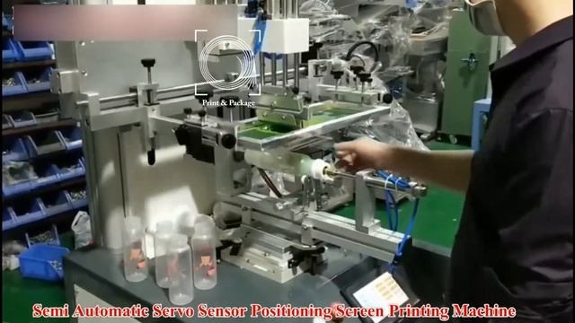 Машина для трафаретной печати по цилиндрическим поверхностям для многокрасочной печати смотреть онлайн