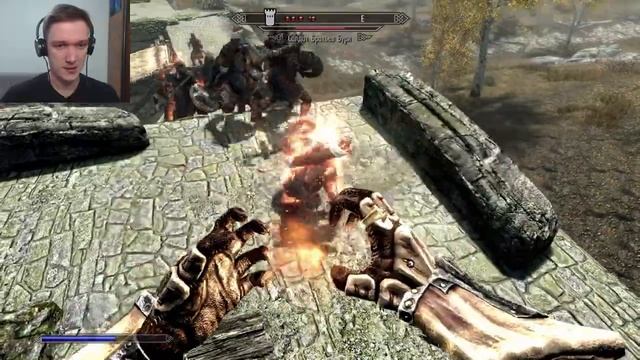 ШАНТАЖ И БАГИ С ЛЕГАТОМ РИККЕ - TES V: Skyrim #174 (прохождение за мага) смотреть онлайн