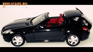 Mercedes-Benz SLK R171 | MINICHAMPS | модель 1:18 | Уникальный механизм складывающейся крыши