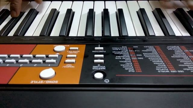 Parvtichya bala...Bappa Special..Yamaha PSR F51... смотреть онлайн