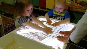 Пескотерапия для самых маленьких