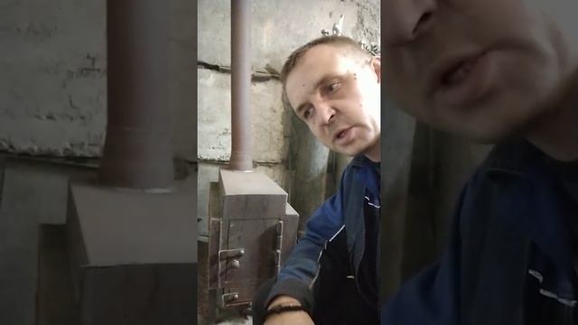 печка в гараж из швеллера. смотреть онлайн