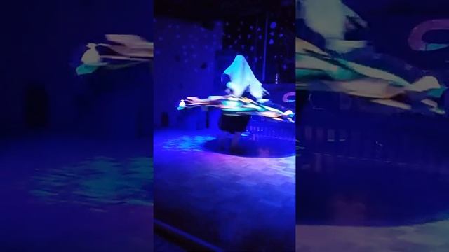 Египетский национальный танец Танура. Египет, Хургада. 20.01.2018