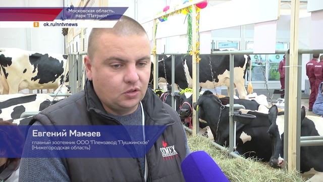 На всероссийской агропромышленной выставке «Золотая осень» Нижегородская область