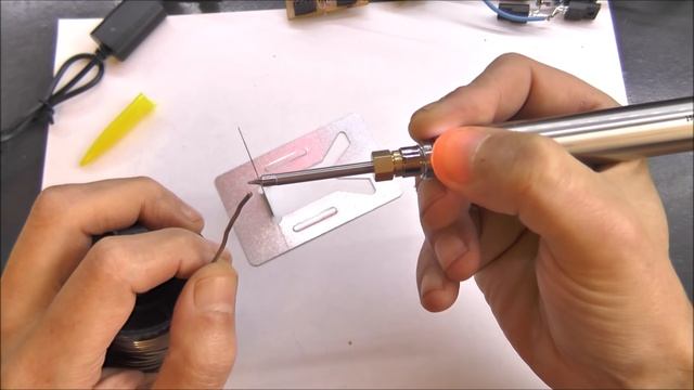 Обзор аккумуляторного паяльника из Китая смотреть онлайн