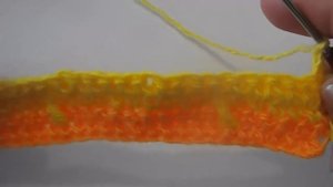 ПЛЕД РАДУГА КРЮЧКОМ ИЗ ОСТАТКОВ ПРЯЖИ