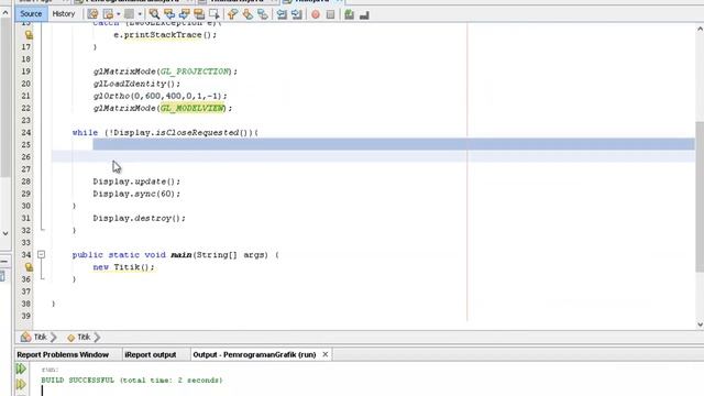 3. Tutorial membuat titik dengan LWJGL смотреть онлайн