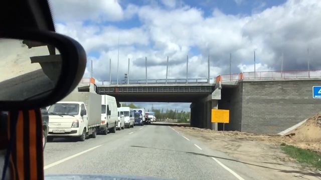 Ярославское шоссе, поездка в мае на дачу. смотреть онлайн