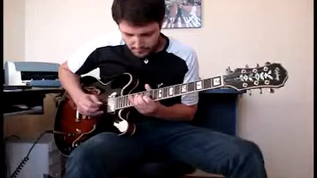 Epiphone Sheraton II Slow Blues смотреть онлайн