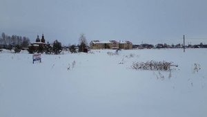 Первый выход самодельного снегохода беркут