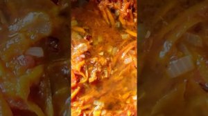 Минтай в духовку с морковью и луком.